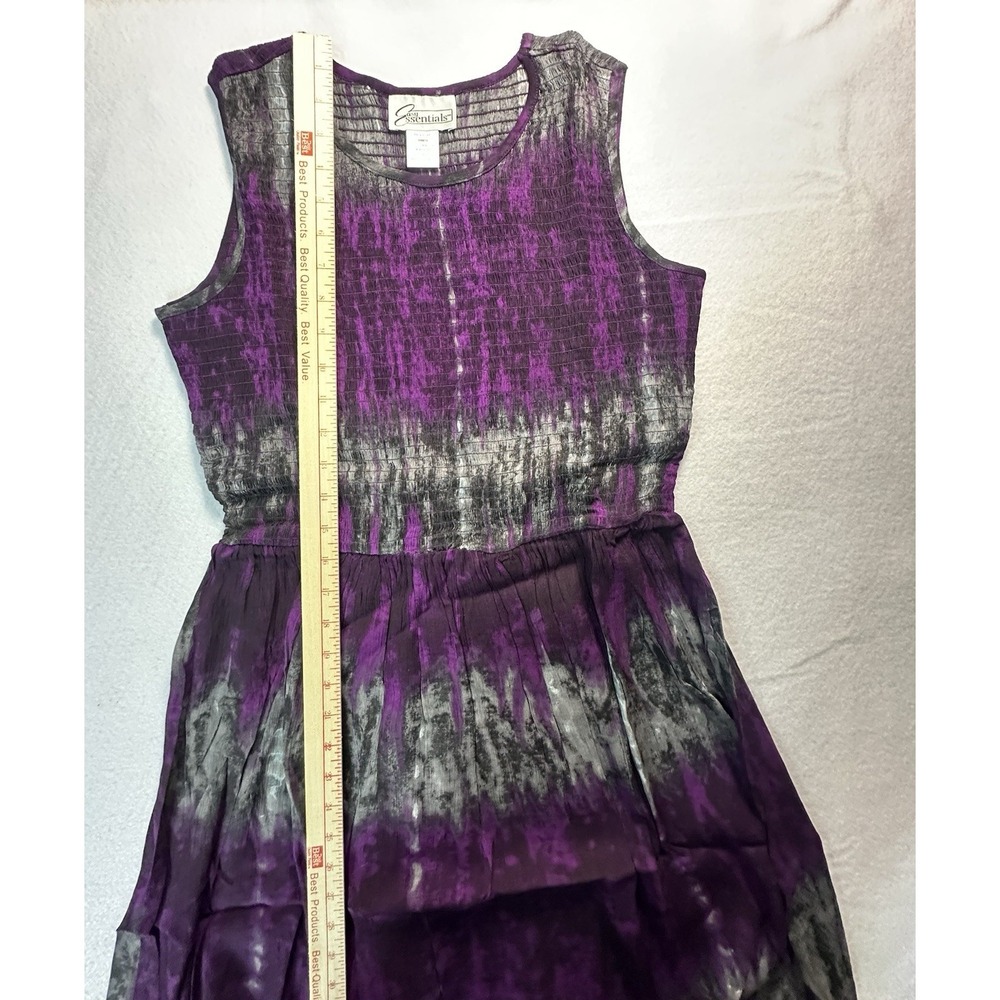 Easy Essentials Women's Size,‎ Medium, Purple And Black Dress